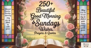Good Morning Blessings Sunday: 250+ Beautiful Wishes, Prayers & Quotes