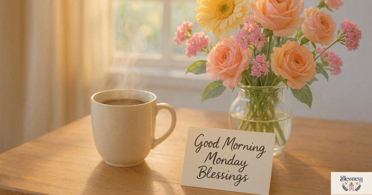 Beautiful Good Morning Monday Blessings