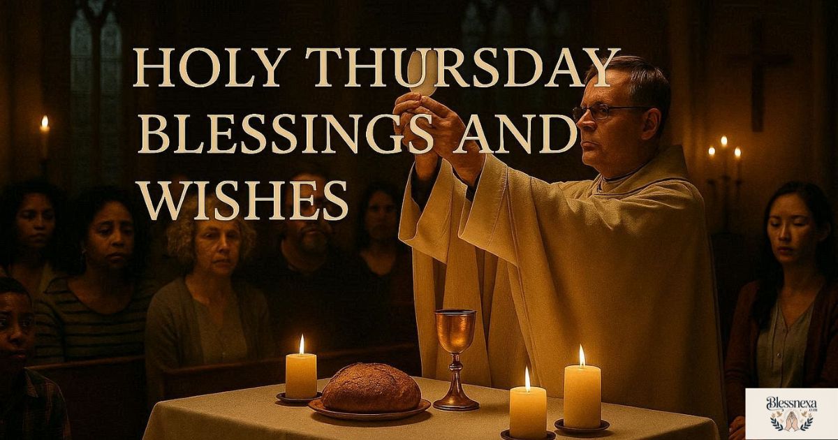 Beautiful Holy Thursday Blessings and Wishes
