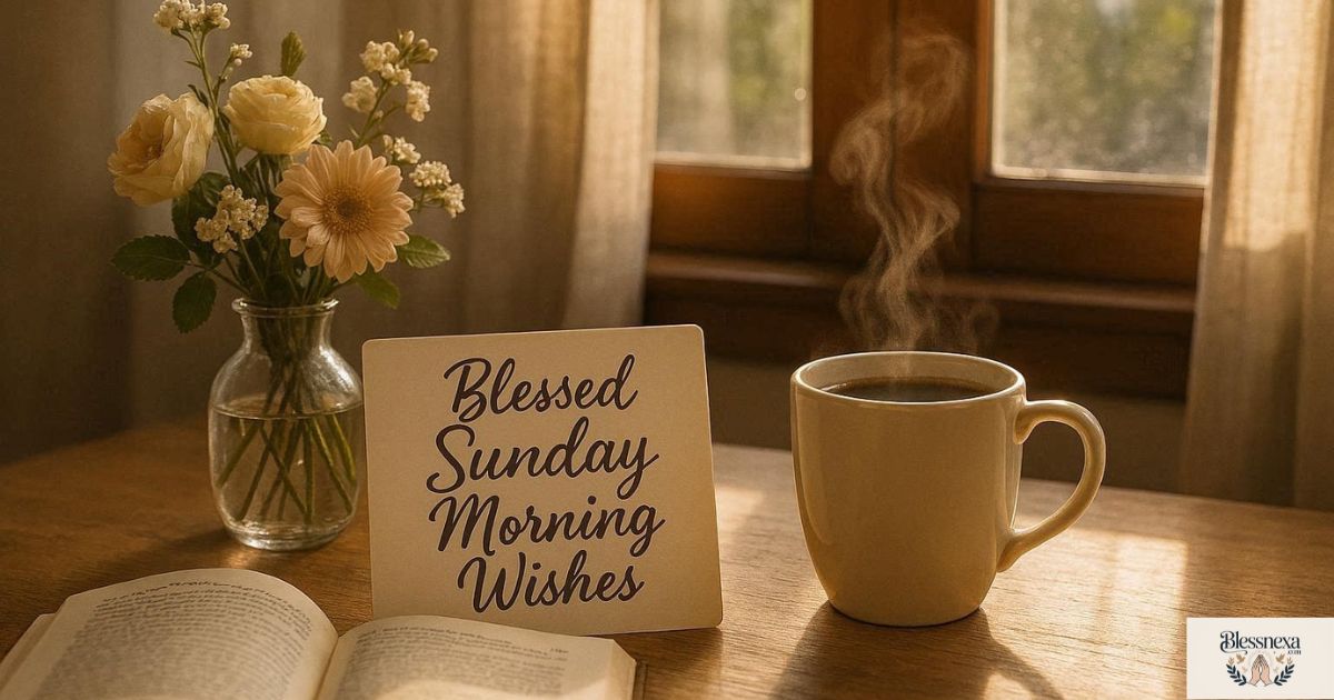 Blessed Sunday Morning Wishes