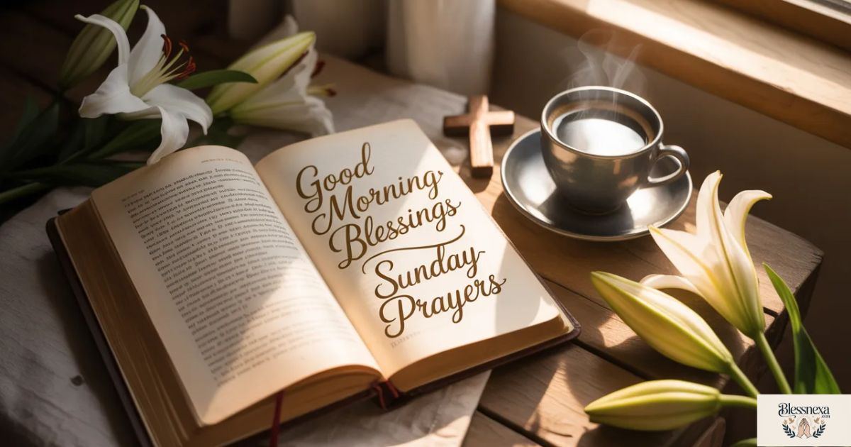 Good Morning Blessings Sunday Prayers