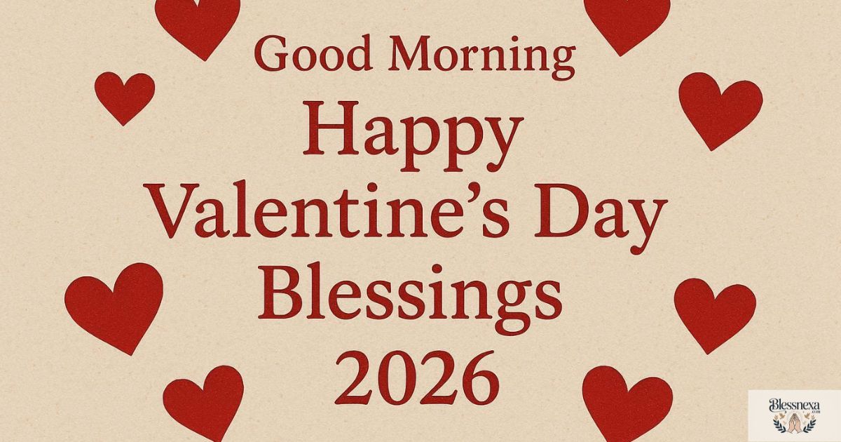  Good Morning Happy Valentine’s Day Blessings for 2026