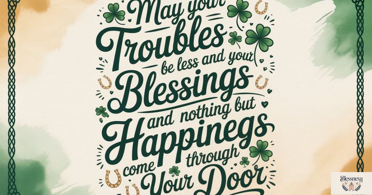  Irish Blessings for Luck, Love and Happiness