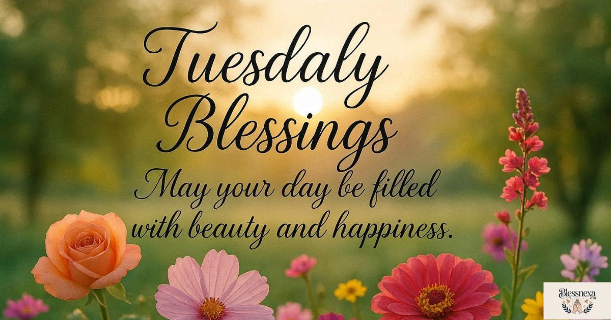 Inspirational Tuesday Blessings Quotes