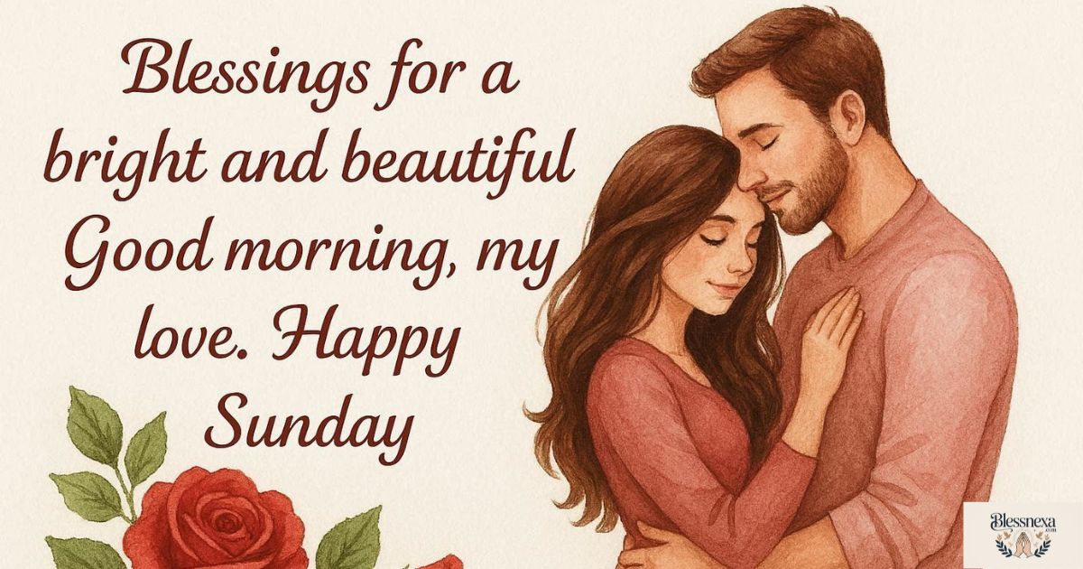 Romantic Sunday Morning Blessings for Loved Ones