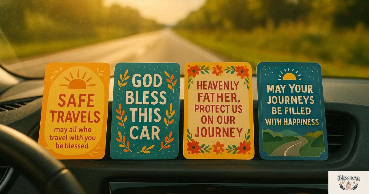 📱 Short Car Blessing Quotes
