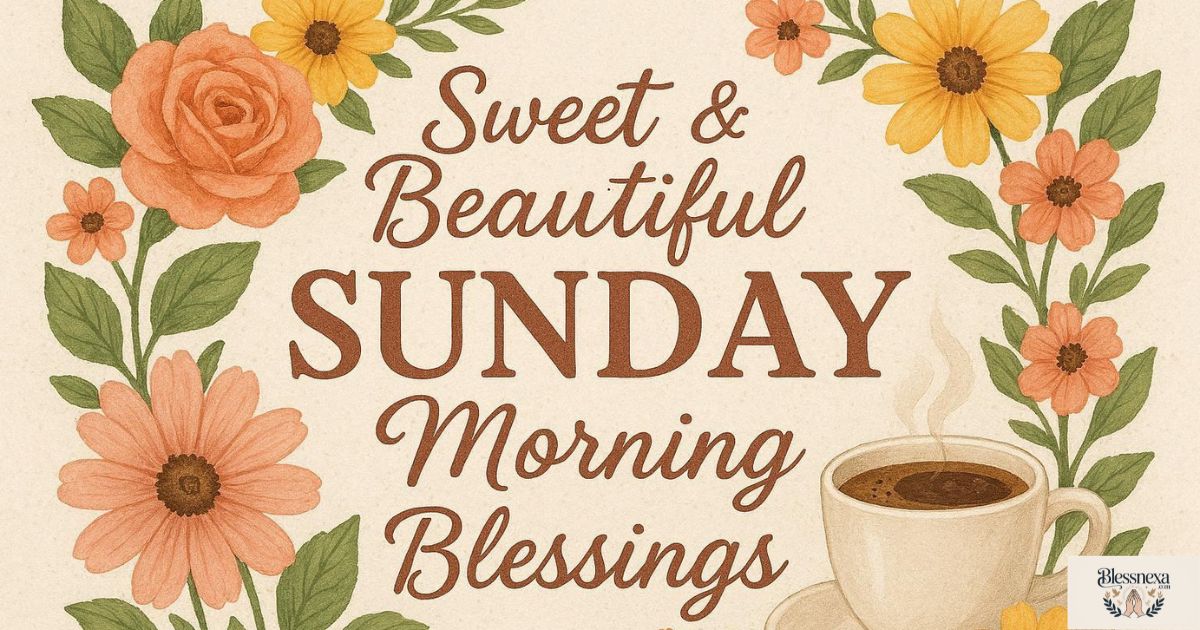 Sweet & Beautiful Sunday Morning Blessings