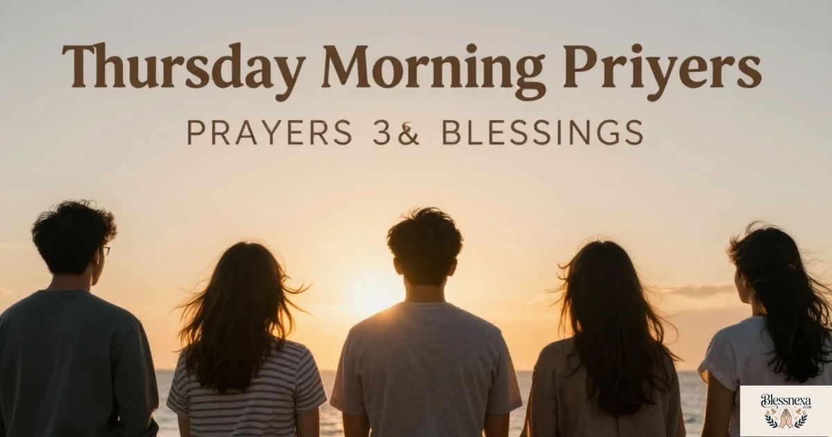 Thursday Morning Prayers and Blessings for Friends