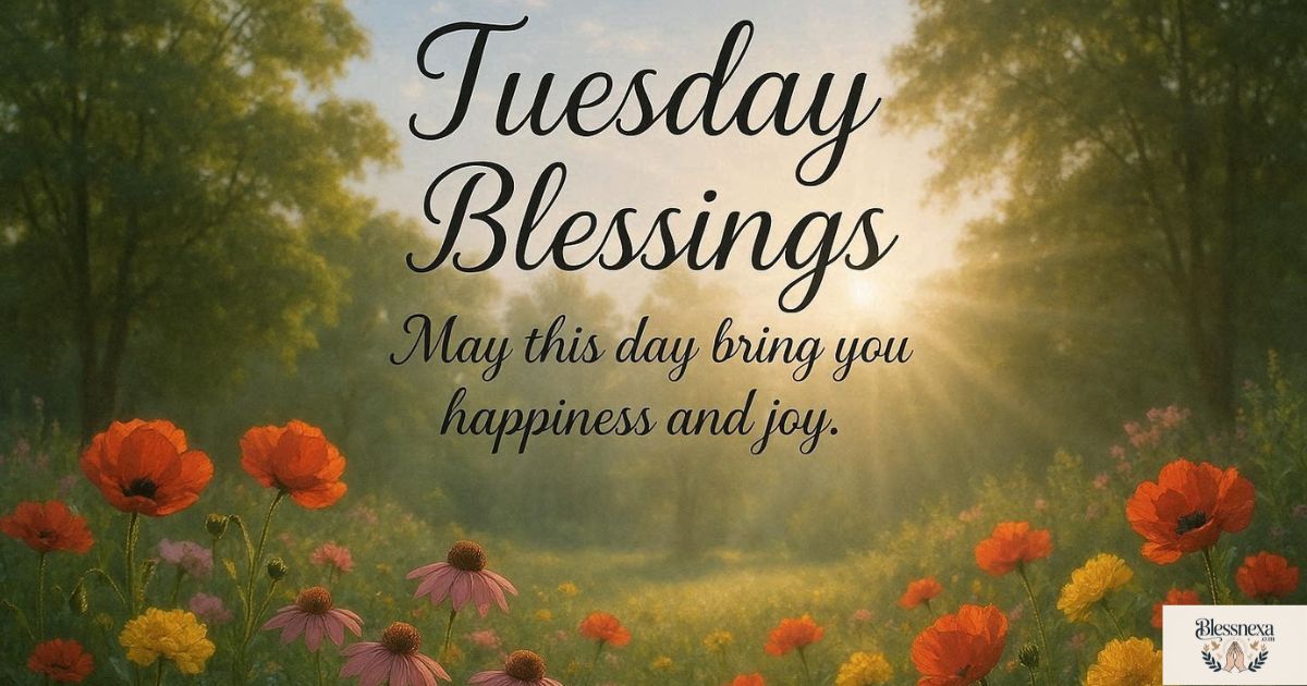 Tuesday Blessings Images and Quotes
