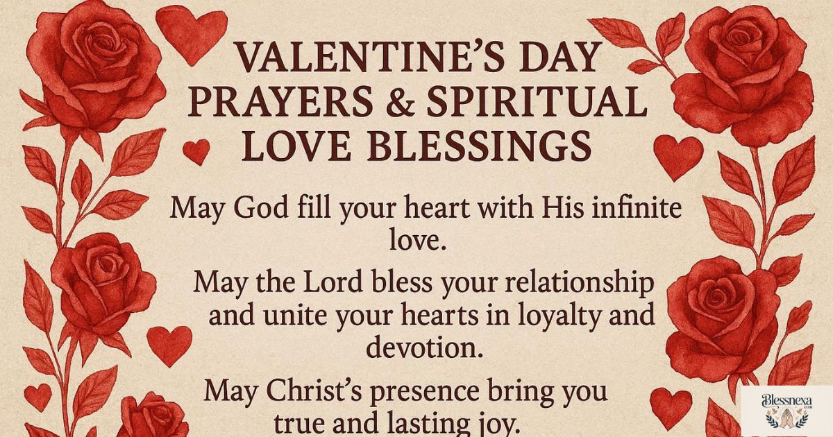  Valentine’s Day Prayers and Spiritual Love Blessings