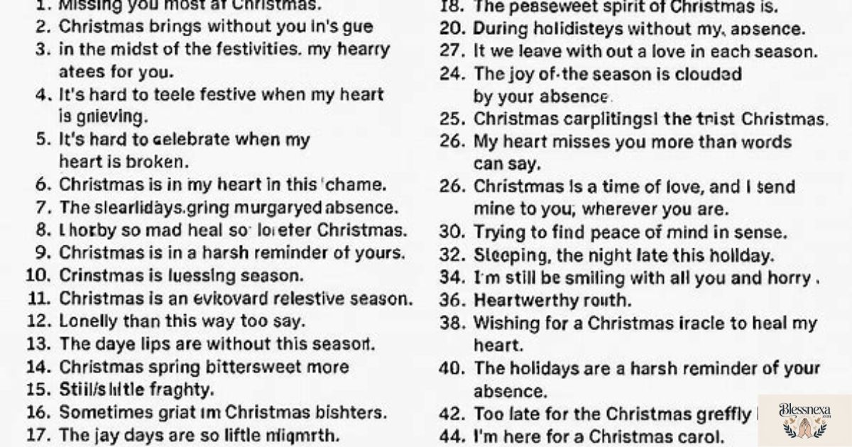 120 Heartfelt Sad Christmas Quotes for Comfort and Healing