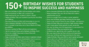 150+ Birthday Wishes for Students to Inspire Success and Happiness
