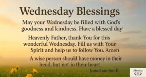 150+ Inspiring Wednesday Blessings, Prayers, Quotes & Images for a Joyful Midweek