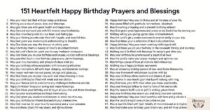 151 Heartfelt Happy Birthday Prayers and Blessings