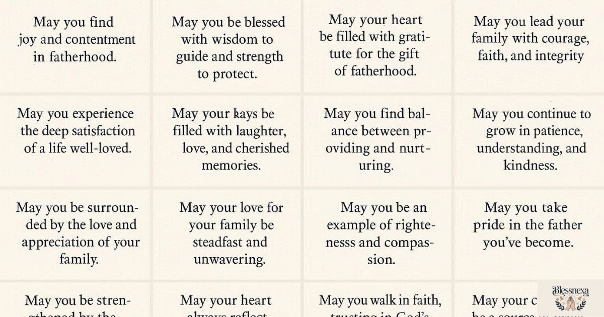 20 More Father's Day Blessings Quotes