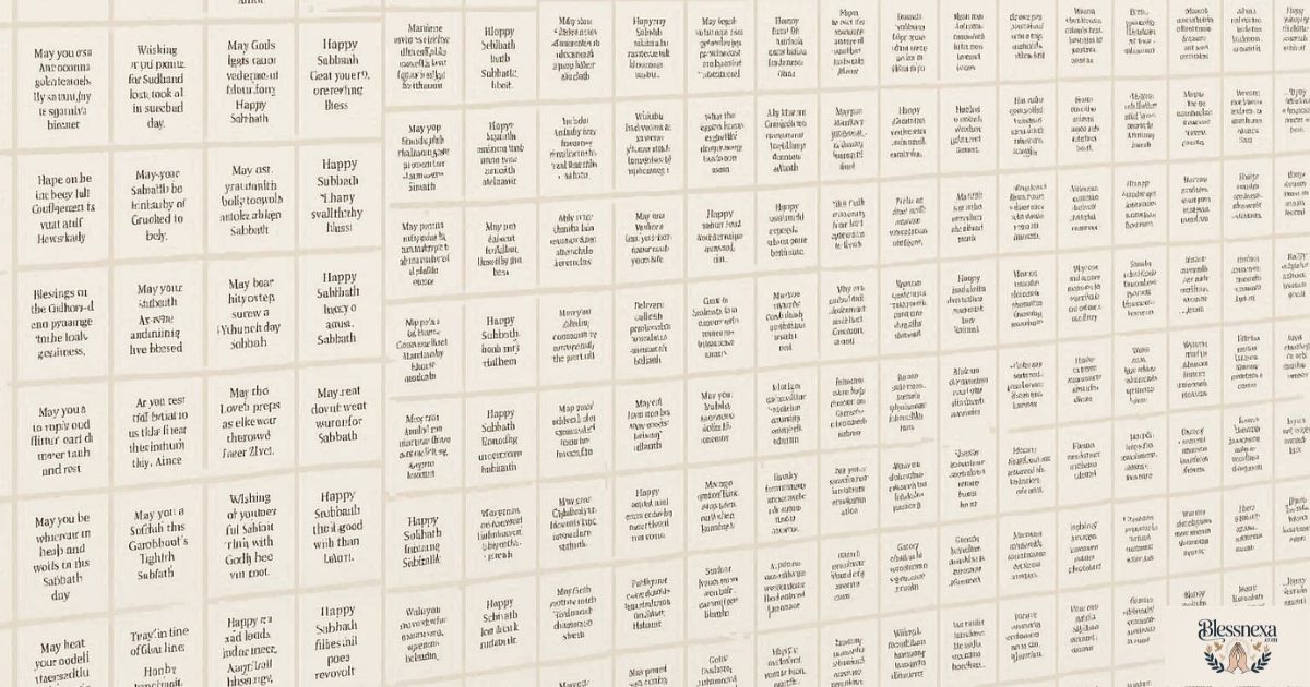 200+ Inspiring Happy Sabbath Blessings, Prayers, Wishes and Quotes