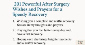 201 Powerful After Surgery Wishes and Prayers for a Speedy Recovery