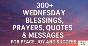 300+ Wednesday Blessings, Prayers, Quotes & Messages for Peace, Joy and Success