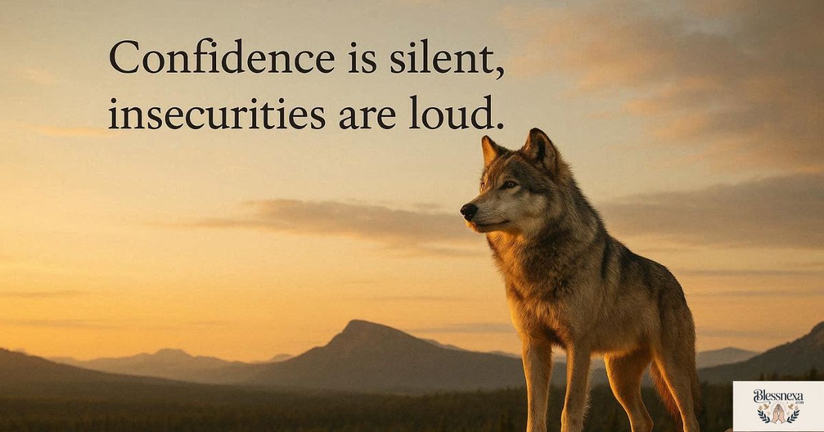 Alone Wolf Quotes About Confidence