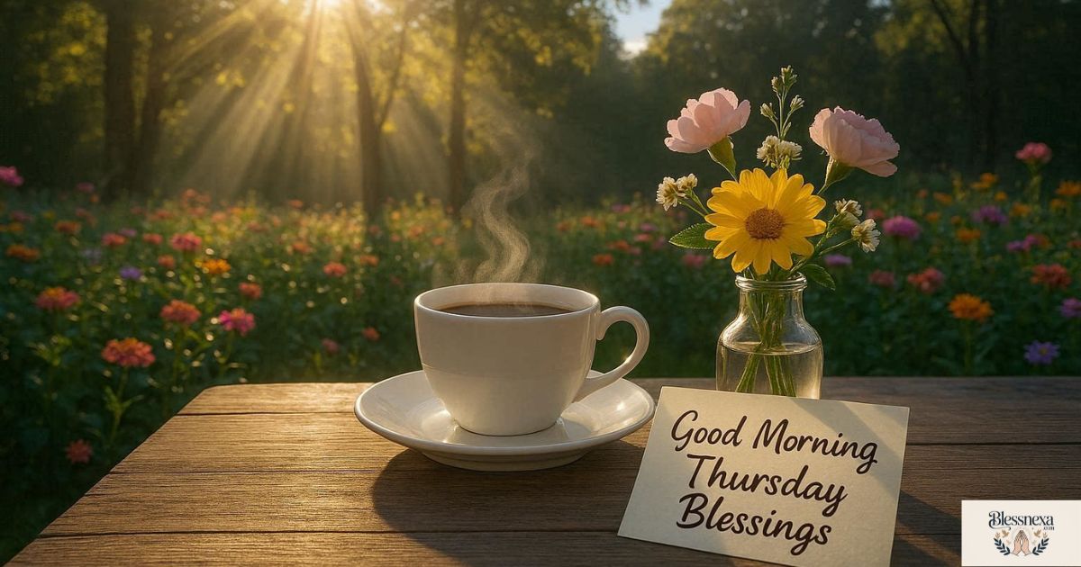 Beautiful Good Morning Thursday Blessings