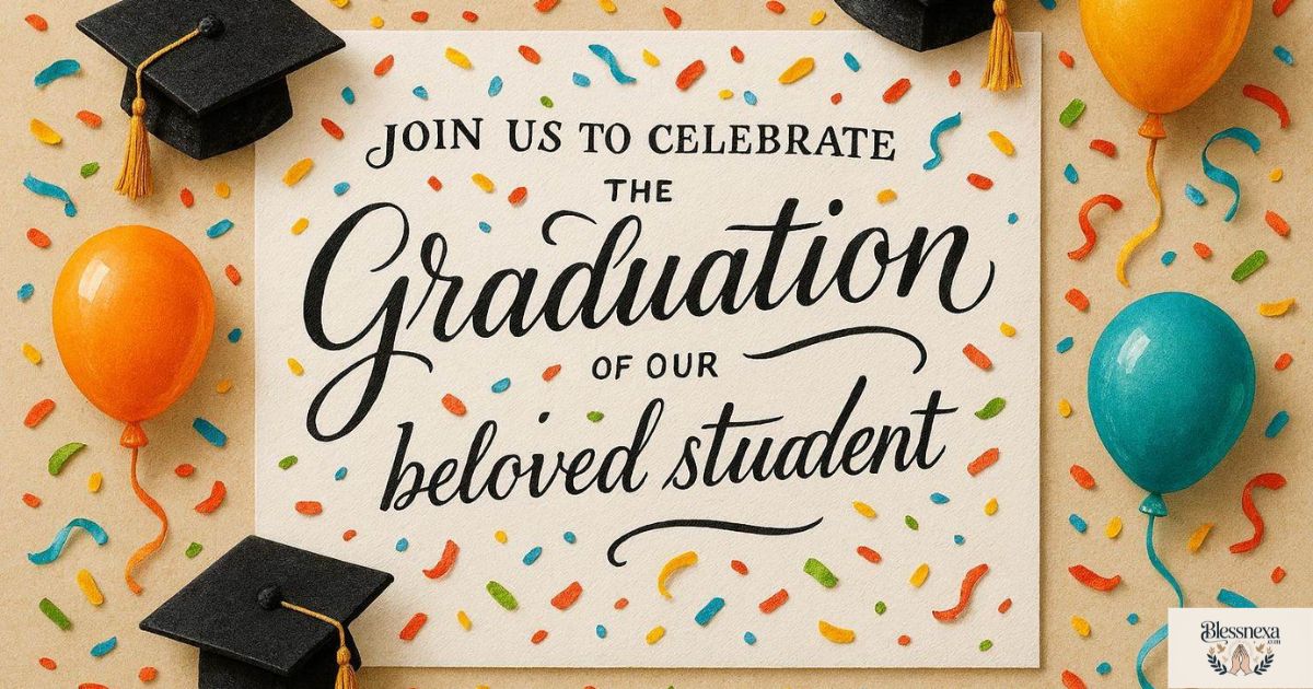  College Graduation Invitation Messages