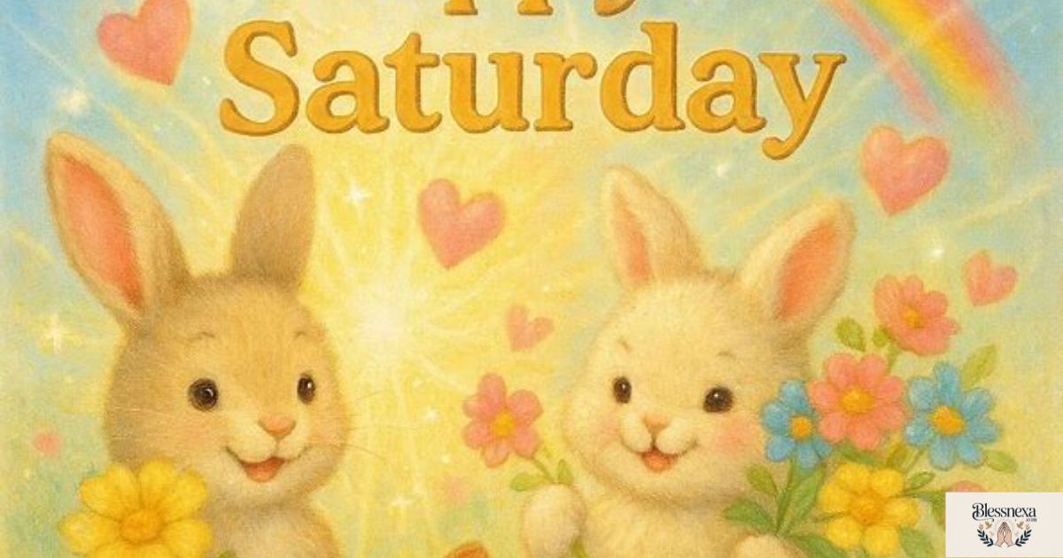 Cute Saturday Blessings and Greetings