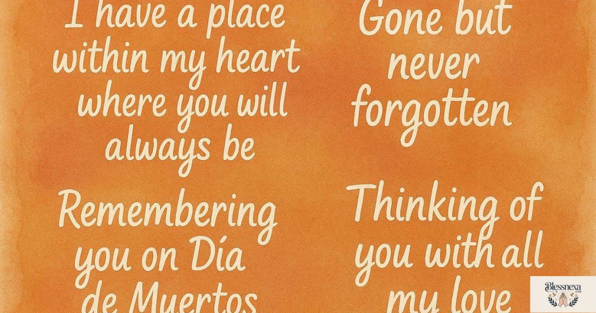 Day of the Dead Sayings for Parents and Grandparents