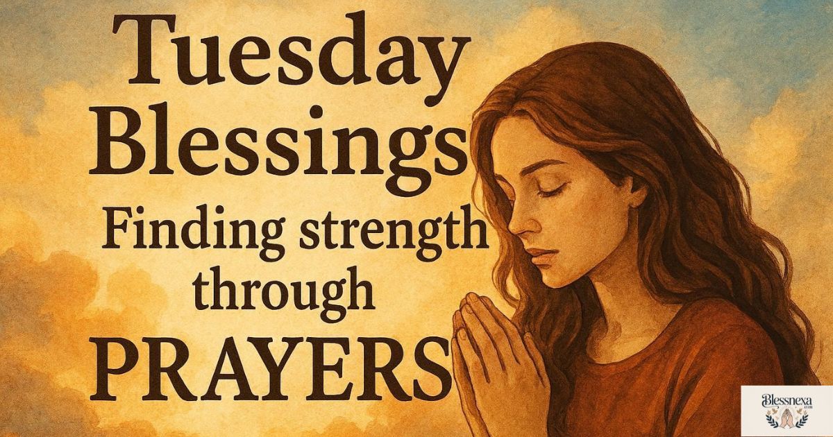 Finding Strength Through Tuesday Blessings and Prayers