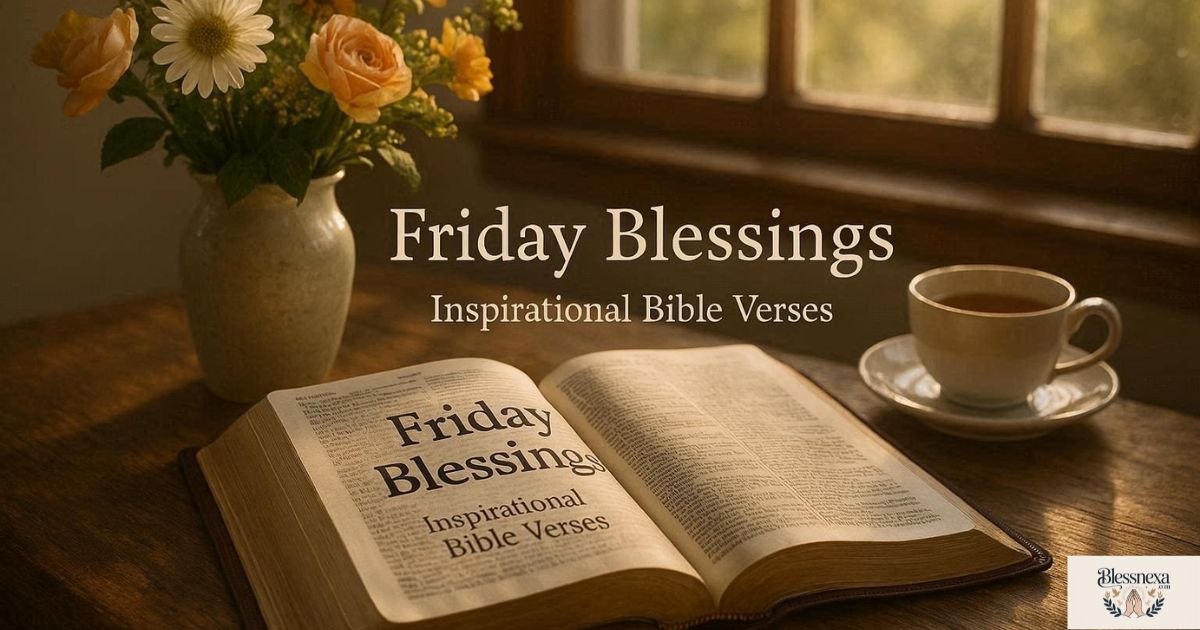 Friday Blessings Bible Verses
