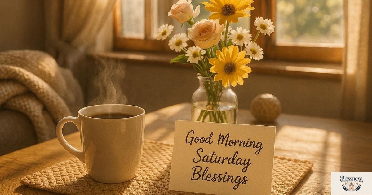 Good Morning Saturday Blessings