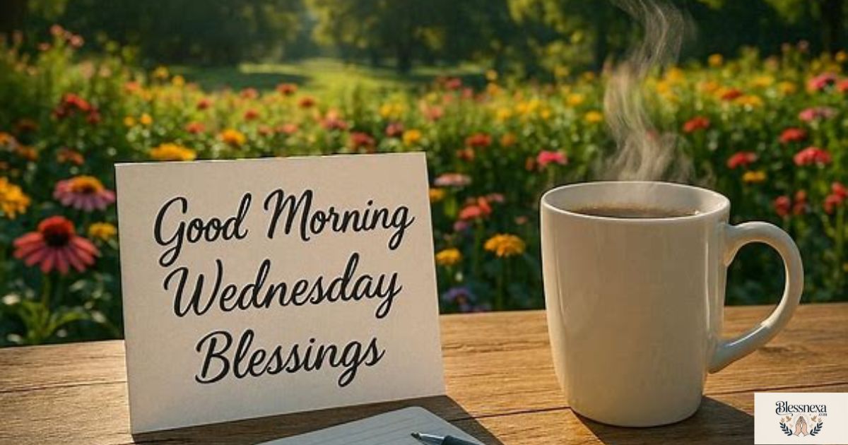 Good Morning Wednesday Blessings