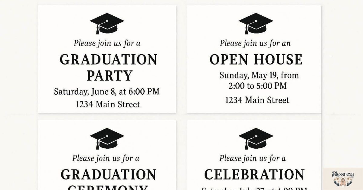 Graduation Invitation Message Examples for Every Celebration