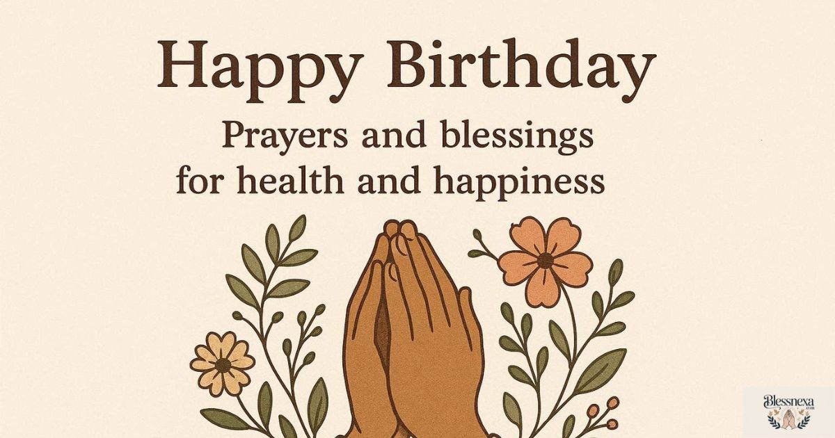  Happy Birthday Prayers and Blessings for Health and Happiness