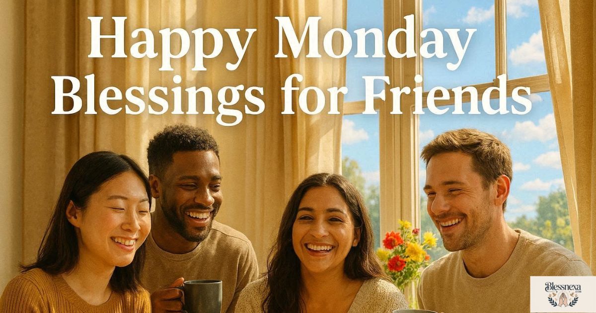 Happy Monday Blessings for Friends