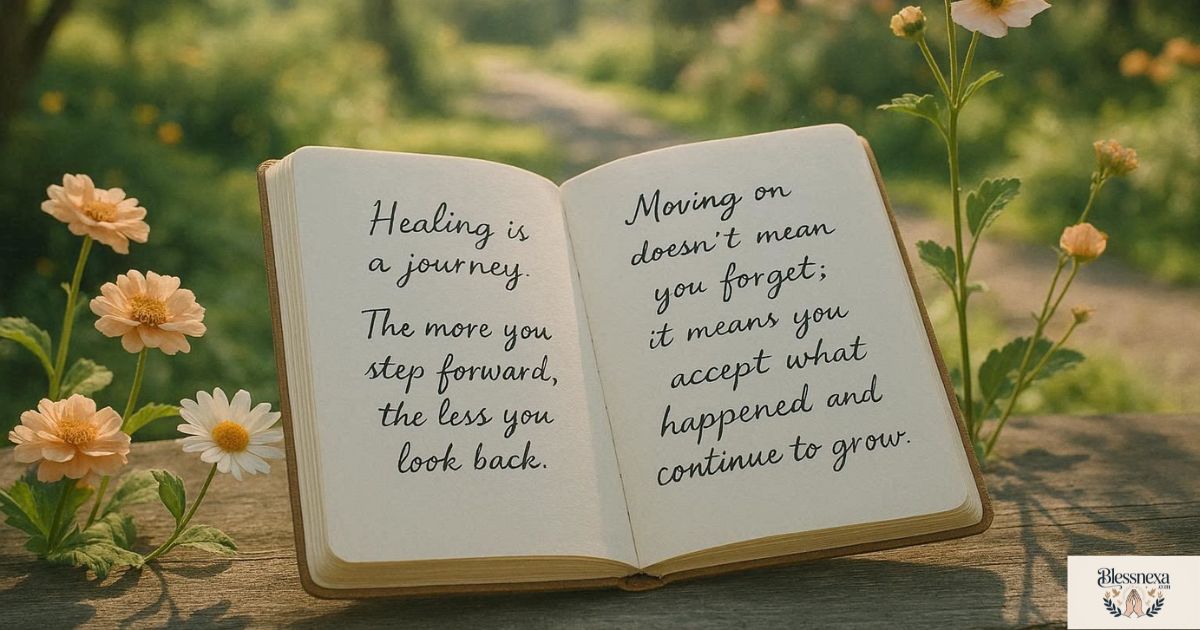 Healing and Moving On Quotes