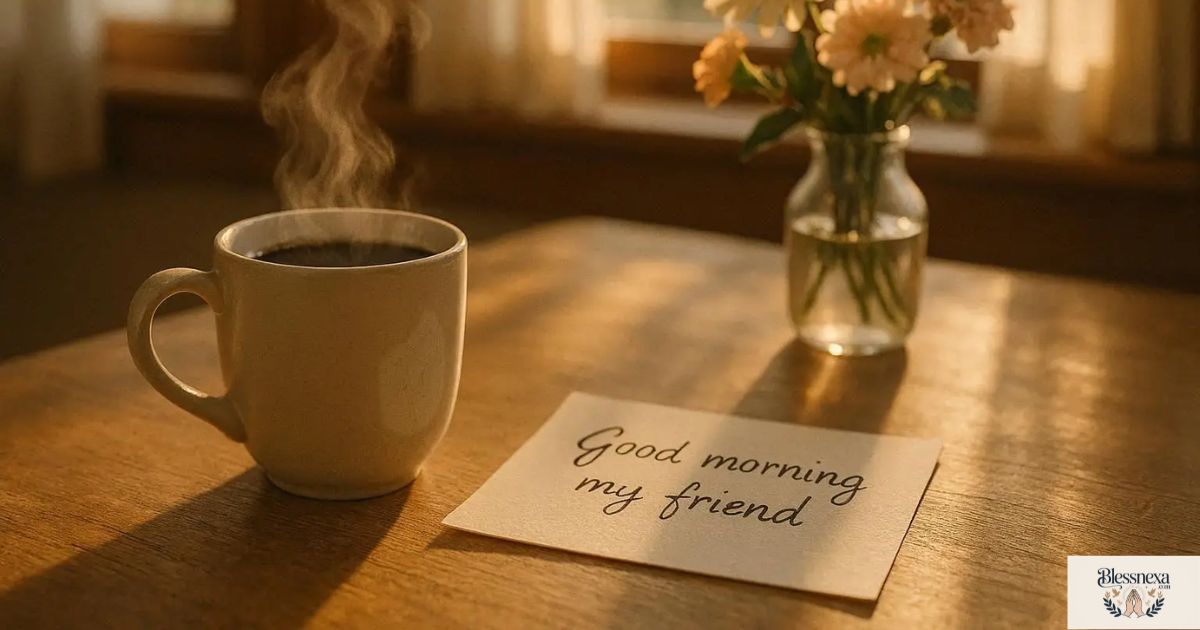 Heartfelt Good Morning Messages for a Friend