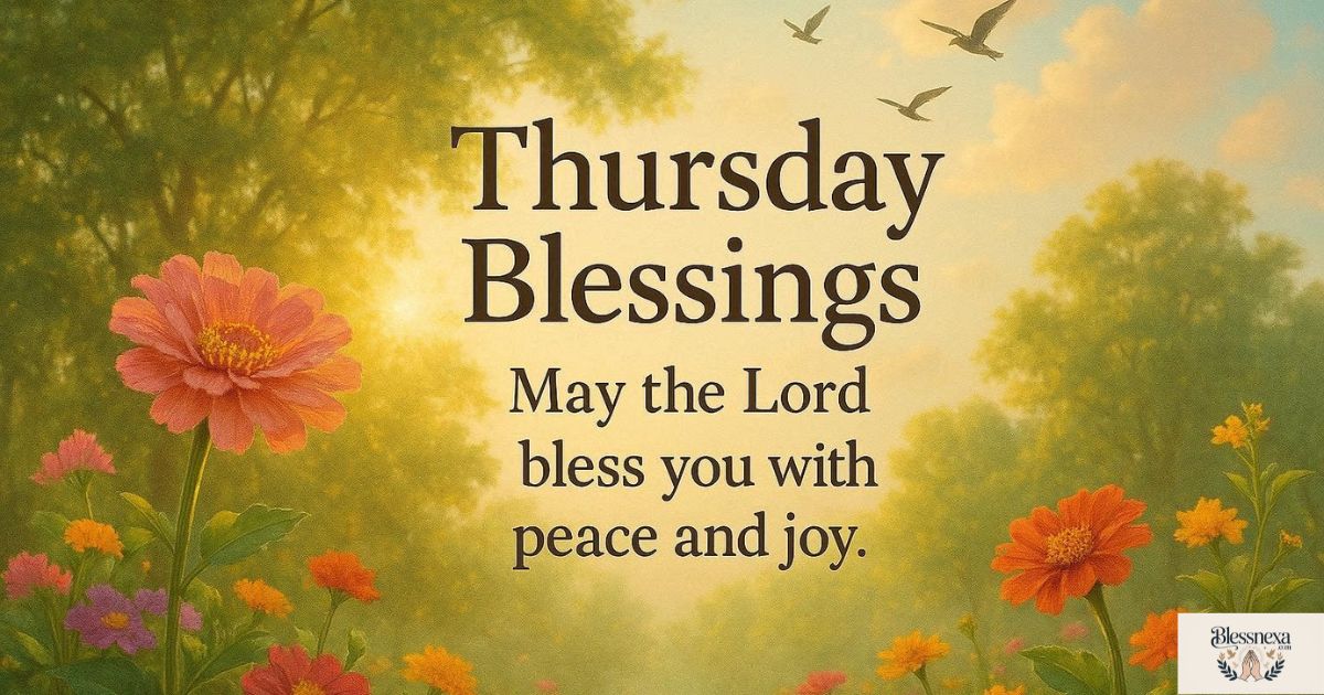 Inspirational Thursday Blessings Quotes