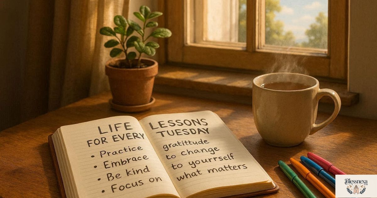 Inspiring Life Lessons for Every Tuesday