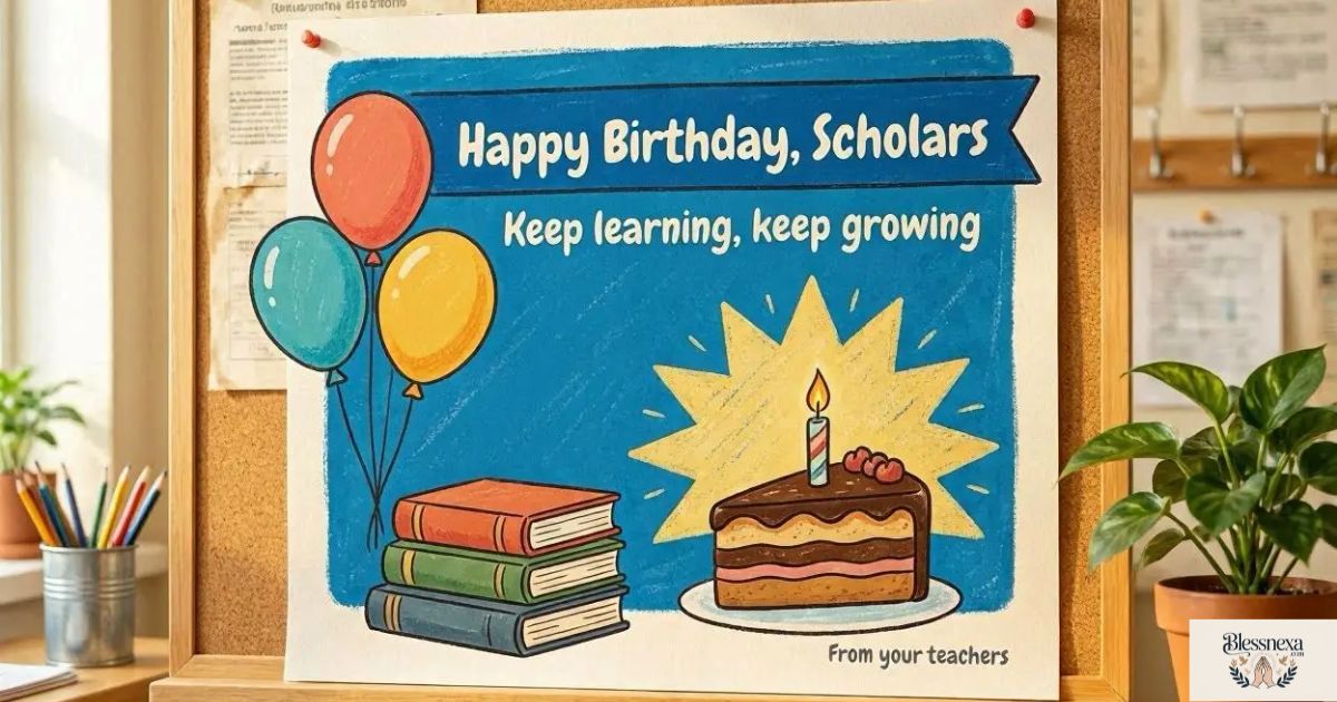 Motivational Birthday Wishes for Students