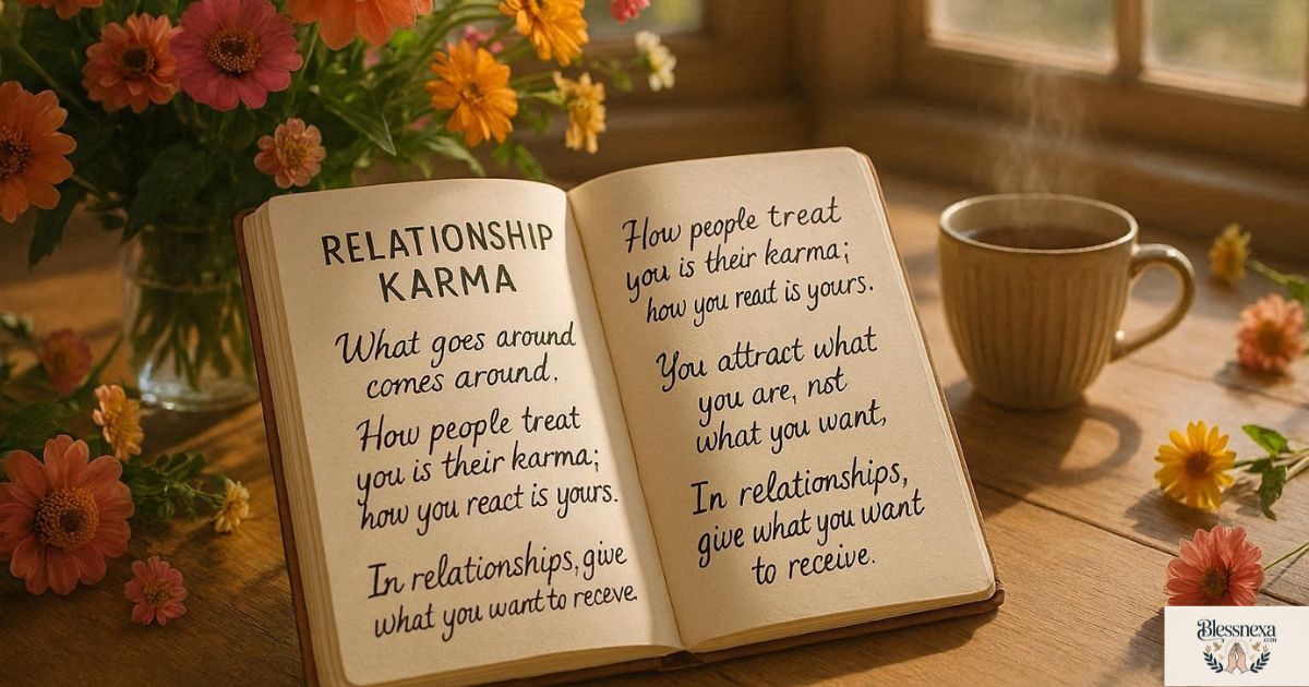 Relationship Karma Quotes