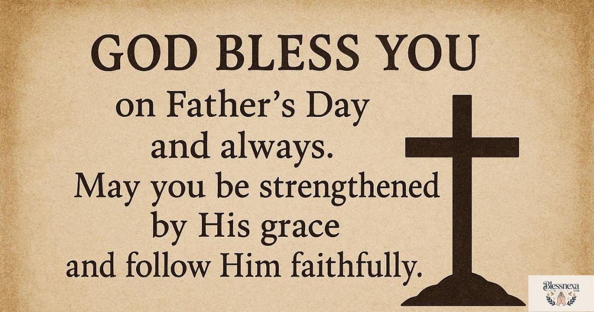 Religious Father's Day Blessings Quotes