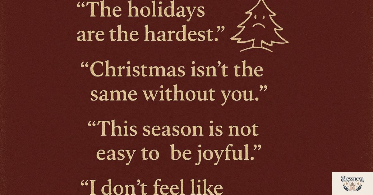 Sad Christmas Quotes That Feel Relatable