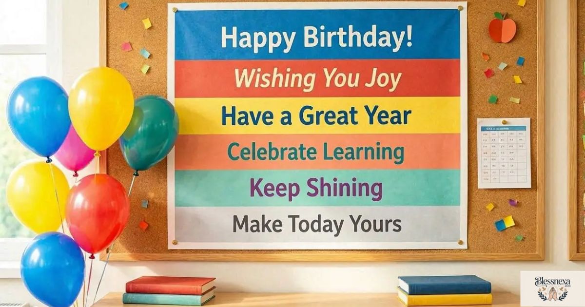 Short Birthday Wishes for Students