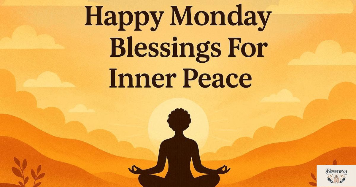  Spiritual Happy Monday Blessings for Inner Peace