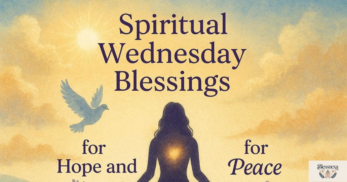 Spiritual Wednesday Blessings for Hope and Peace