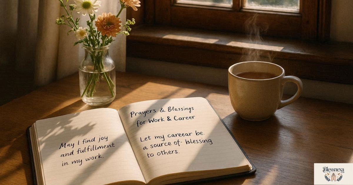 Sunday Blessings and Prayers for Work and Career