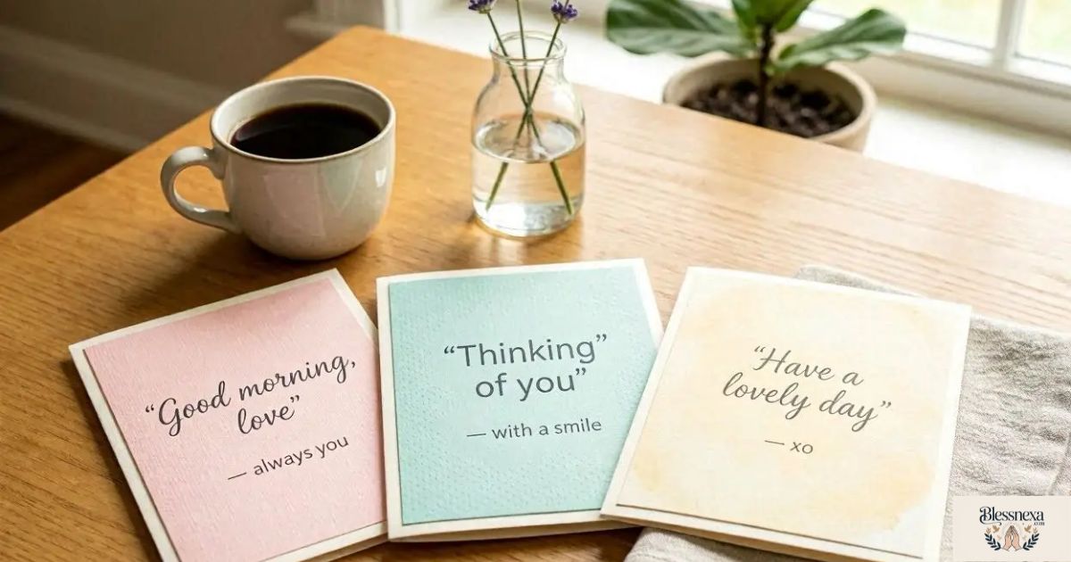 Sweet Good Morning Messages to Show You Care