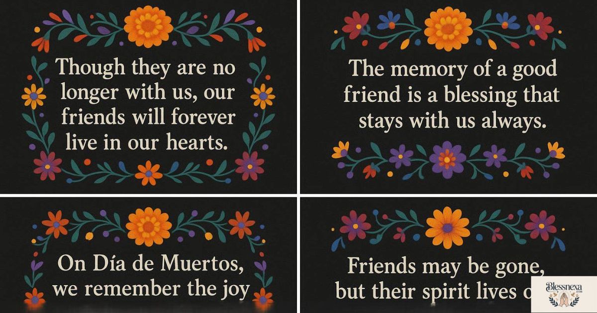 Thoughtful Day of the Dead Sayings for Friends