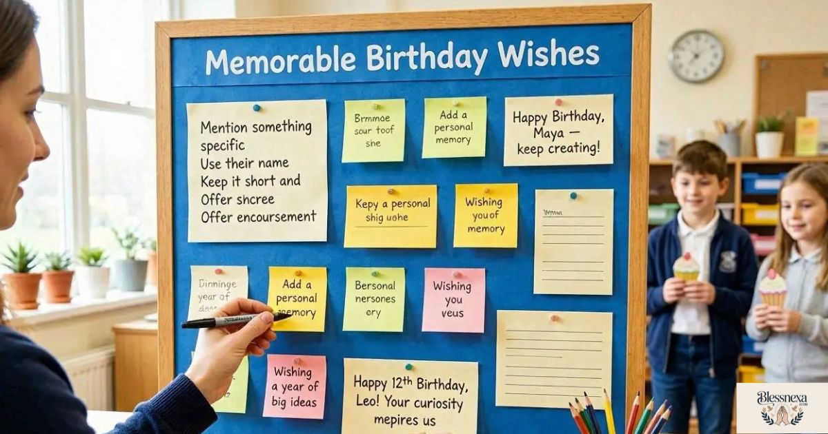 Tips for Writing Birthday Wishes That Students Will Remember