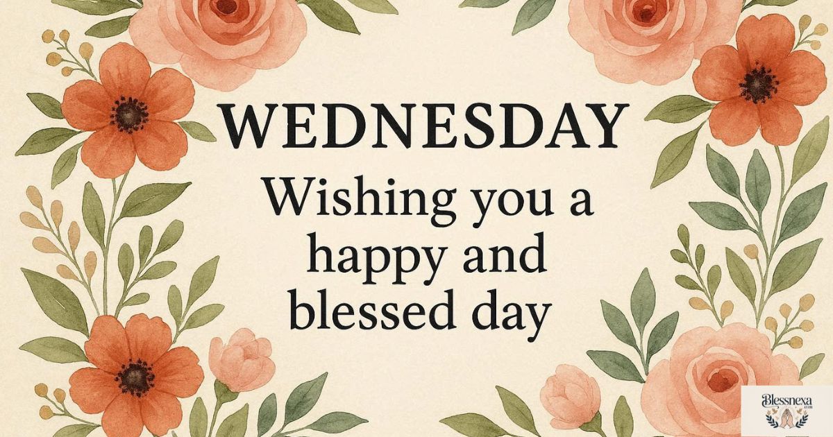 • Wednesday Wishes for a Happy and Blessed Day
